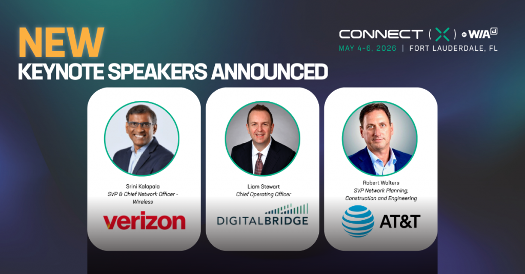 AT&T, Verizon és DigitalBridge csúcsvezetők a Connect (X) 2026-on!