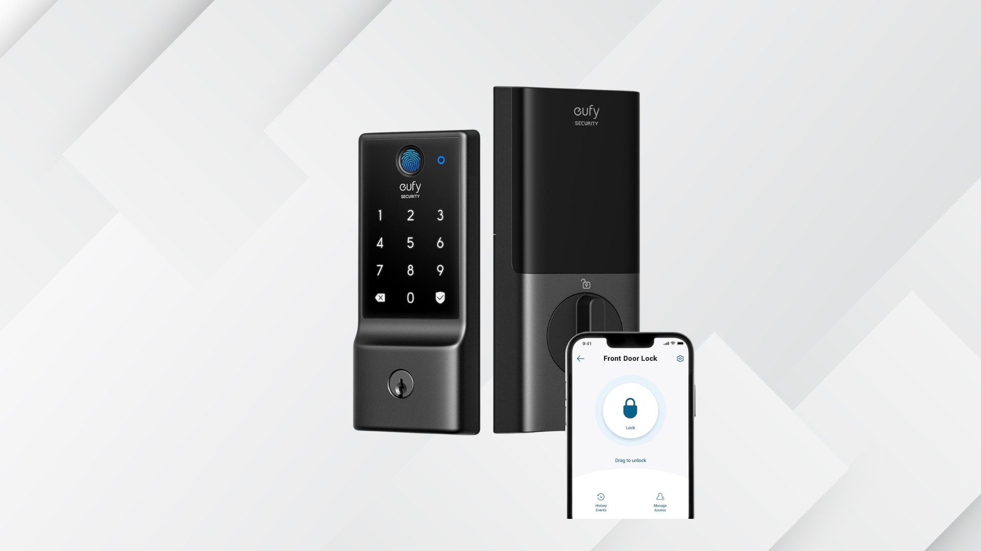 Eufy C220 Smart Lock Fingerprint Door Access Under $99