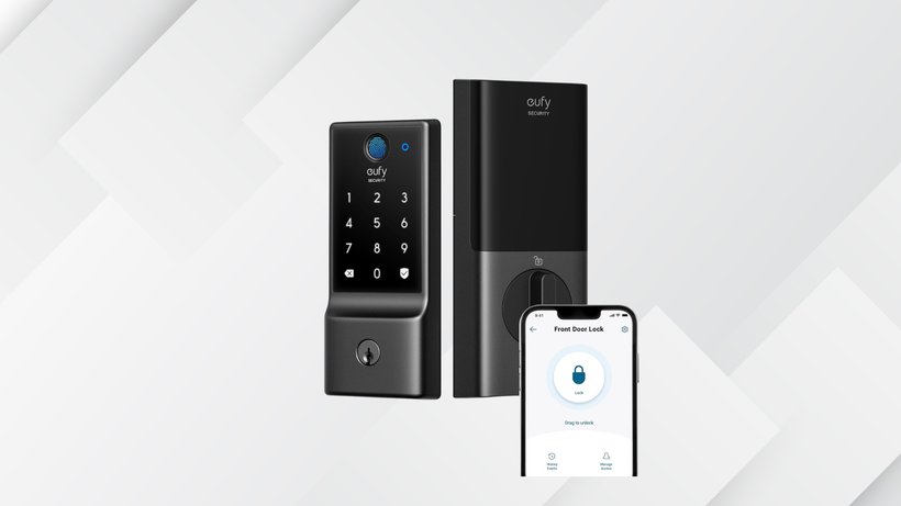 Eufy C220 Smart Lock Fingerprint Door Access Under $99